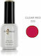 Angelacq Ημιμόνιμο Βερνίκι Νυχιών 033 Clear Red 15ml
