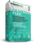 Novamix Granitiva Flex Κόλλα Πλακιδίων Λευκή 25kg