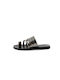 Women's Flat Sandals in Black Color