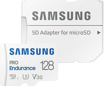 Samsung Pro Endurance (2022) microSDXC 128GB Class 10 U3 V30 UHS-I με αντάπτορα