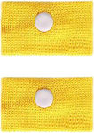 Vican Acu Pressure Bands Bands Kinderarmbänder gegen Übelkeit in gelber Farbe für 2Stück