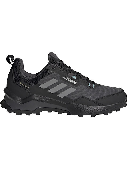 Adidas Terrex AX4 GTX Γυναικεία Ορειβατικά Παπούτσια Αδιάβροχα με Μεμβράνη Gore-Tex Core Black / Grey Three / Mint Ton