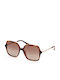Guess Women's Sunglasses with Brown Tartaruga Frame and Brown Gradient Lens GU7845 53H