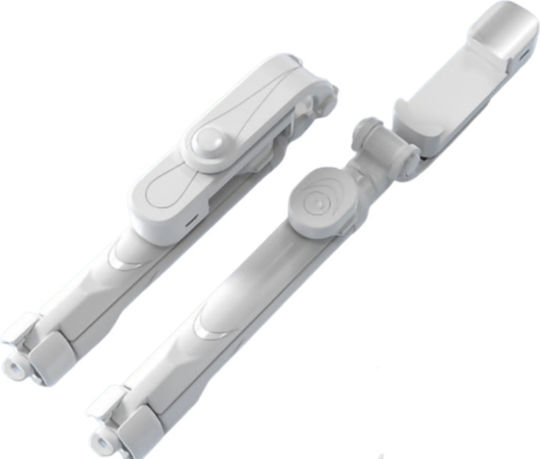 XT-10S Selfie Stick Τρίποδο Κινητού Bluetooth Λευκό