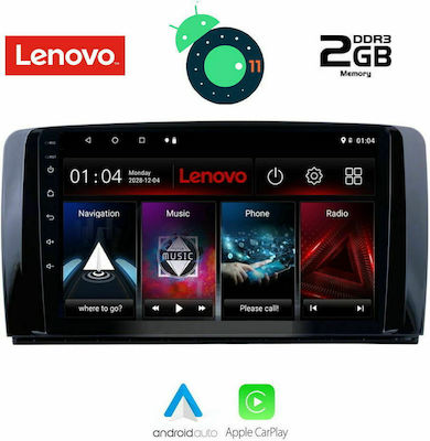 Lenovo Ηχοσύστημα Αυτοκινήτου για Mercedes Benz R 2006-2015 (Bluetooth/USB/AUX/WiFi/GPS) με Οθόνη Αφής 9"