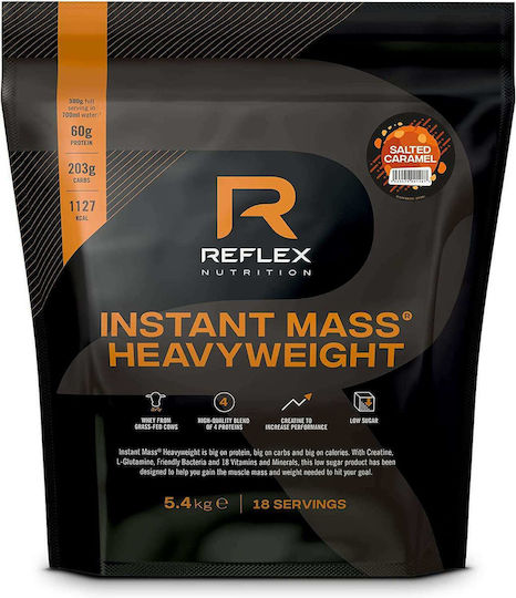Reflex Nutrition Instant Mass HeavyWeight with Creatine & Flavor Salted Caramel 5.4kg