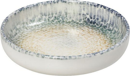 Espiel Lizard Plate Soup made of Porcelain Gray with Diameter 20cm