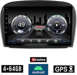 Kirosiwa Car Audio System for Mercedes-Benz SL SL (R230) 2006-2012 (Bluetooth/USB/WiFi/GPS/Apple-Carplay/Android-Auto) with Touch Screen 9"