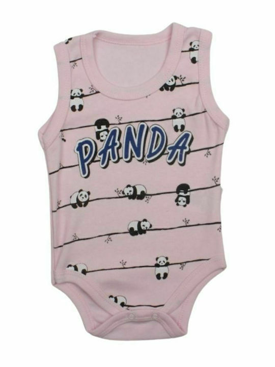 beBio Panda Ärmellos Rosa