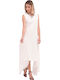 Summer Midi Dress White