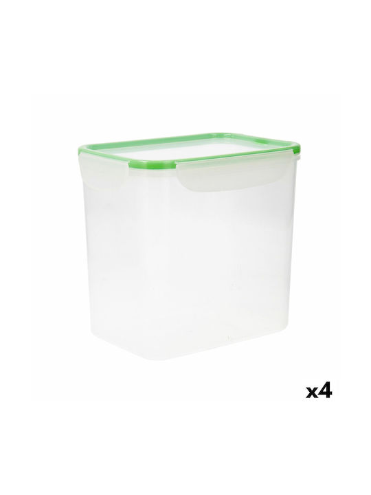 Quid Greenery Cutie pentru Mâncare Plastic Verde 4700ml 1buc