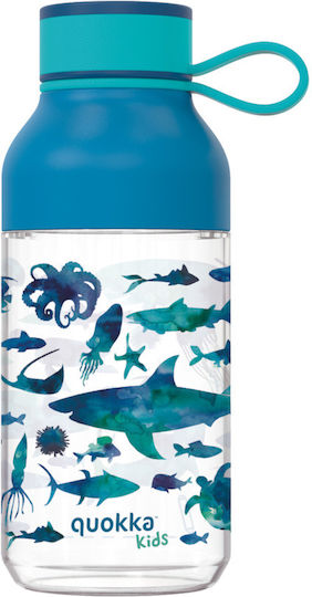 Quokka Sea Animals Παιδικό Παγούρι Πλαστικό Μπλε 430ml
