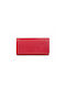 Fetiche Leather Large Leather Women's Wallet Red VT 3-796