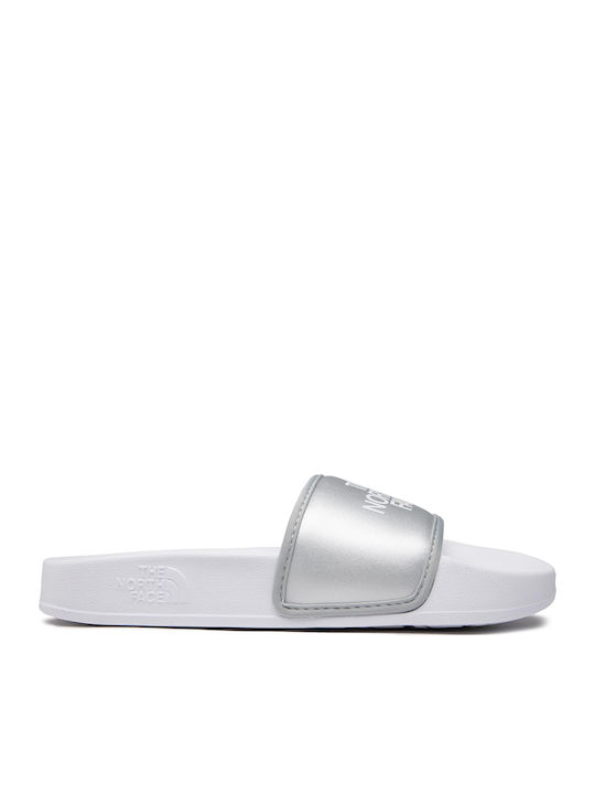 Base Camp III Slides Metallic Silver