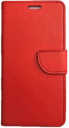 Book Case for Realme 8i - Red