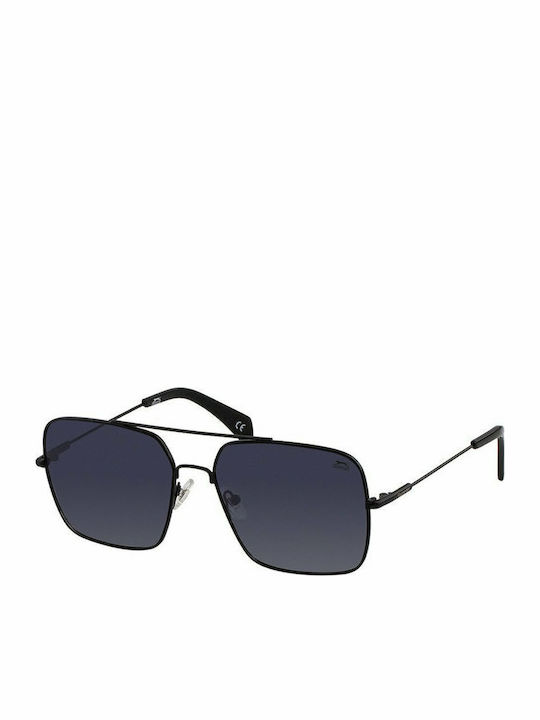 Slazenger Herren Sonnenbrille mit Blau Metall Gestell und Schwarz Linse