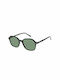 Slazenger Women's Sunglasses with Black Plastic Frame and Green Lens 6791.C1