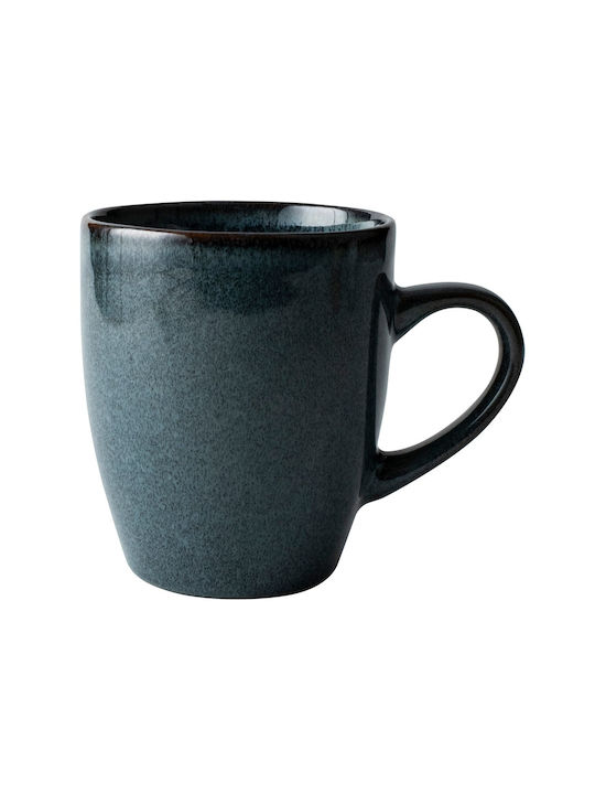 Dutch Rose Becher Keramik Blau 250ml