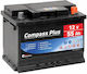 Compass Baterie Mașină Plus 12V cu Capacitate 55Ah