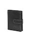 Aeronautica Militare Men's Leather Wallet Black