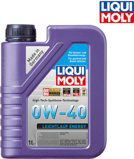 Liqui Moly Leichtlauf Energy Λάδι Αυτοκινήτου 0W-40 1lt