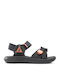 Men's Sandals Black / Orange