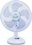 IQ PDF40-5 PDF-40-5 Tabletop Fan 50W Diameter 40cm White