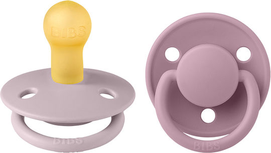 Bibs De Lux Schnuller Gummi Dunkles Flieder & Heidekraut für 6+ Monate 2Stück