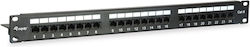 Equip Panou Patch Neecranat pentru Rack 1U 19" ...