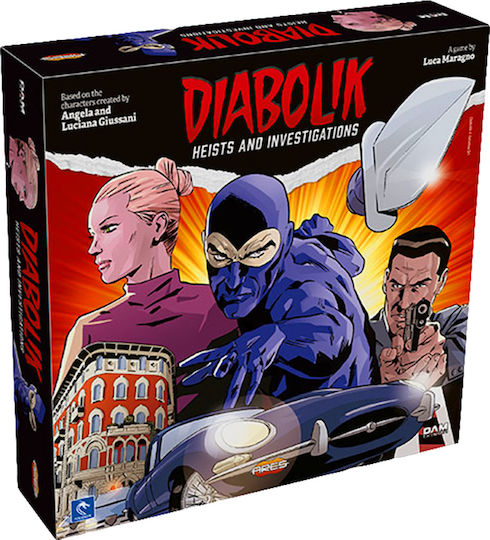 Επιτραπέζιο Παιχνίδι Diabolik: Heists & Investigations για 2-4 Παίκτες 10+ Ετών (EN) Ares Games