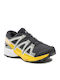 Speedcross Incaltaminte Sport Copii Alergare Impermeabile cu Șireturi Negre