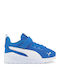 Anzarun Lite Kids Sports Shoes Running with Hoop & Loop Closure Blue