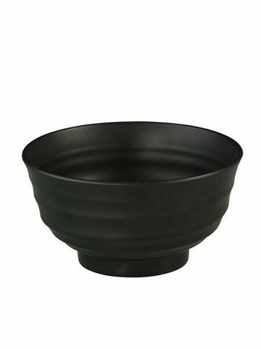 Servewell Matte Σαλατιέρα Μελαμίνης Μαύρη 17.7x17.7cm 6τμχ