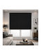 Roller Blinds Black W120xH180cm 23798