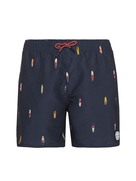 Protest Kids Swimwear Swim Shorts Navy Blue