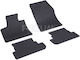 Rigum Set of Front and Rear Mats 4pcs for Peugeot 3008 Opel Grandland X 2019-2024 Black