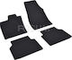 Rigum Set of Front and Rear Mats 4pcs for Skoda Enyaq Audi e-tron 2021 Black