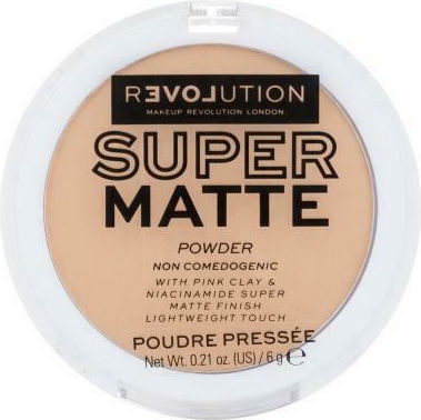 Revolution Beauty Super Matte Powder Puder Beige 6gr