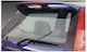 Motordrome Car Rear Spoiler Roof Made of Polyurethane with Stop Light Fiat Punto 1995-1999