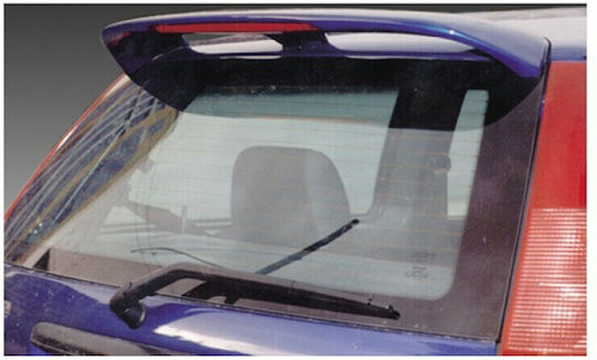 Motordrome Car Rear Spoiler Roof Made of Polyurethane with Stop Light Fiat Punto 1995-1999