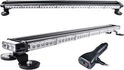 Car Signaling Bar LED 12 / 24V Waterproof 126cm with Orange Lighting