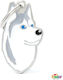 My Family Friends Husky Hunde-Identifikationsma...