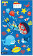 AlpinPro DryFast Kids Beach Towel Blue 120x70cm