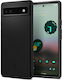 Spigen Thin Fit Back Cover Plastic / Silicone 1.55mm Black (Google Pixel 6a)