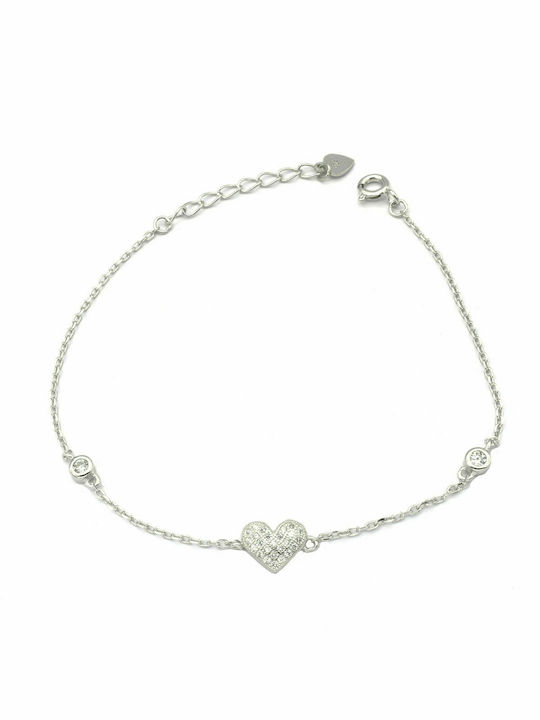 Armband Herz Silber 925