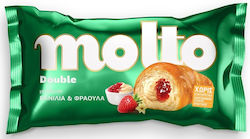 Molto Croissant Double Vanille & Erdbeere 98gr