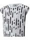 Kids' Shirt Sleeveless White Alpha