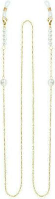 Medisei Dalee Two Size Pearls Eyeglass Chain In Gold Colour 1pcs