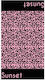 Sunshine Design 59 Beach Towel Cotton Pink 160x80cm.