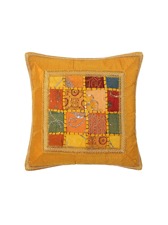 Silk Fashion Decorative Pillow Case Antic Dark ...